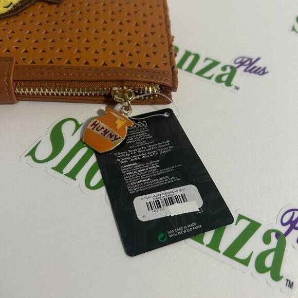 Neon Tuesday Wallet Winnie the Pooh Tigger Perforated Card Holder Billfold - Picture 3 of 4